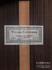 黒澤哲郎 Tetsuo Kurosawa 2020年製 エスタンダルド Estandard 20フレット【日本総本店2F 在庫品】_4