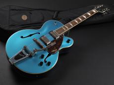 Gretsch G2420T Streamliner Hollow Body with Bigsby Broad'Tron BT-2S ~Riviera Blue~_2