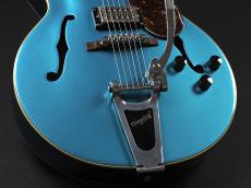 Gretsch G2420T Streamliner Hollow Body with Bigsby Broad'Tron BT-2S ~Riviera Blue~_7