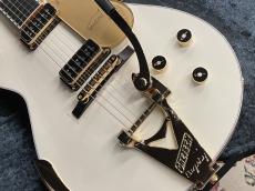 Gretsch G6134TG FSR Penguin with String-Thru Bigsby Vintage White (JT24114243)4.00kg_7