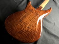 Tobon Tobon Guitars Custom Order Model TG051 5A Quilt Maple Top Blue Fade【ボディバックも必見!】_8