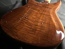 Tobon Tobon Guitars Custom Order Model TG051 5A Quilt Maple Top Blue Fade【ボディバックも必見!】_9