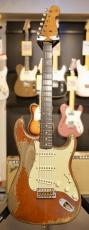 Fender Custom Shop MBS 1961 Stratocaster Heavy Relic by Dale Wilson / Aged Dark Walnut [3.48kg]_3
