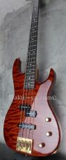 Valley Arts Custom Pro USA Bass / Brown Quilt TOP_8