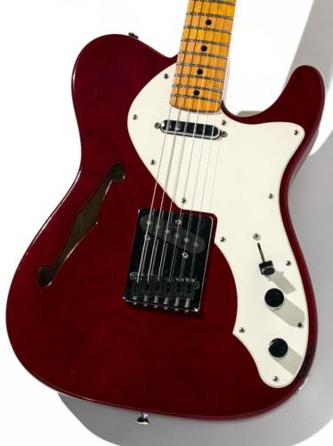 Journeyman Guitar Custom Order Telecaster Thinline Trans Red 