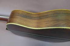 YAMAHA L-53 Custom / Original TM-50G Peg・Solid Ezo Spruce Top・Solid Jacaranda Side and Back :Center Ebony 3-Piece ・Head & Body & Rosette・Solid Bias Abalone Trim【With Yamaha Custom Hard Case】1977年製_4