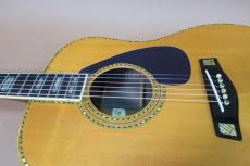 YAMAHA L-53 Custom / Original TM-50G Peg・Solid Ezo Spruce Top・Solid Jacaranda Side and Back :Center Ebony 3-Piece ・Head & Body & Rosette・Solid Bias Abalone Trim【With Yamaha Custom Hard Case】1977年製_11