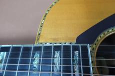 YAMAHA L-53 Custom / Original TM-50G Peg・Solid Ezo Spruce Top・Solid Jacaranda Side and Back :Center Ebony 3-Piece ・Head & Body & Rosette・Solid Bias Abalone Trim【With Yamaha Custom Hard Case】1977年製_13