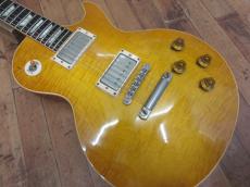 Gibson custom shop historic collection 1958 les paul standard reissue figurd top vos_2