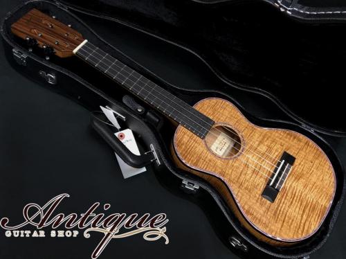 Mac Guitars UT-JS Deluxe w/ Red Abalone Purfling & Highest Grade Figured Koa "First Jake Model”