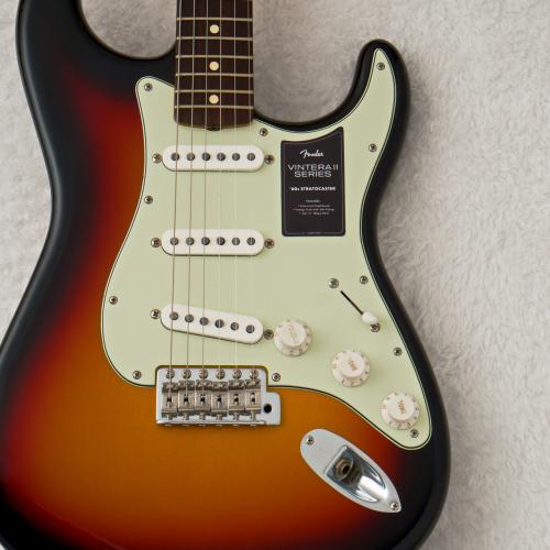 Fender LTD VINTERA II ROAD WORN 60s STRATOCASTER 3-Color Sunburst / 3TSB 【超軽量個体】【3.24kg】