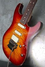 Suhr Standard Legacy 2021-2022 LE Special Curly Maple Top / Aged Cherry Burst / FRT_2