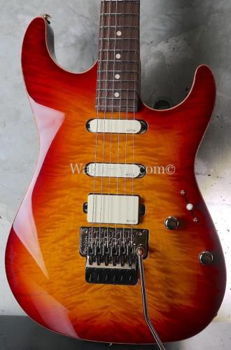 Suhr Standard Legacy 2021-2022 LE Special Curly Maple Top / Aged Cherry Burst / FRT