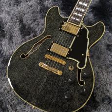 D'Angelico Excel Mini DC Black Dog【特価】【コンパクトサイズのセミアコ!】