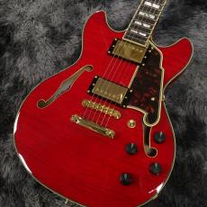 D'Angelico Excel Mini DC Trans Cherry 【特価】【コンパクトボディのセミアコ!】