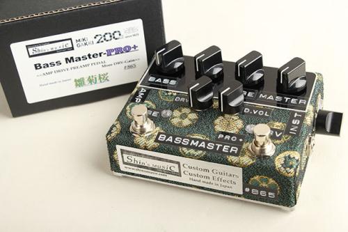 Shin's Music 雛菊桜 BASS MASTER PREAMP PRO+ #865【三木楽器創業200周年記念 限定モデル 桜着物シリーズ】