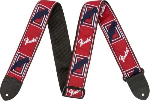 Fender Fender 2" Monogrammed Straps Red/White/Blue【ギターストラップ】