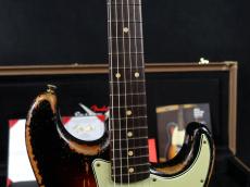 Fender Custom Shop MBS 1962 Stratocaster Heavy Relic Wide Faded 3-Color Sunburst by Dale Wilson_7