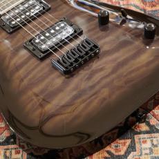 Jackson JS Series Dinky Arch Top JS32Q DKA HT, Amaranth Fingerboard, Transparent Black Burst_3
