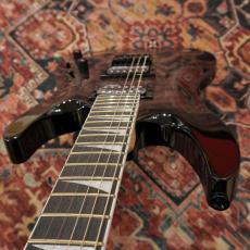 Jackson JS Series Dinky Arch Top JS22Q-7 DKA HT, Amaranth Fingerboard, Transparent Black Burst_9