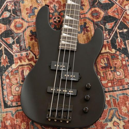 Jackson JS Series Concert Bass Minion JS1X, Amaranth Fingerboard, Satin Black