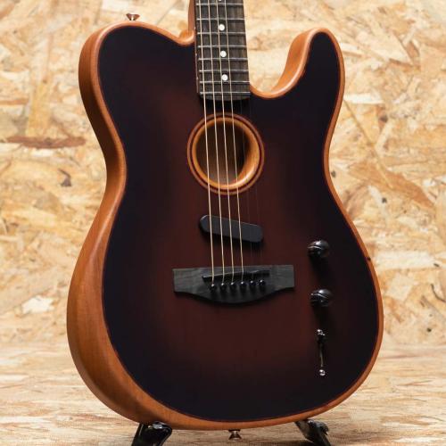 Fender American Acoustasonic Telecaster All-Mahogany Bourbon Burst
