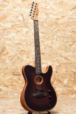 Fender American Acoustasonic Telecaster All-Mahogany Bourbon Burst_3