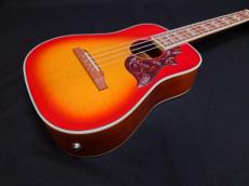Epiphone Hummingbird Studio Tenor Ukulele, Faded Cherry Sunburst_5