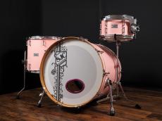 SJC Custom Maple Drum Set BD22″x23″ TT12″x7" FT16″x14" 【タムスタンド付】
