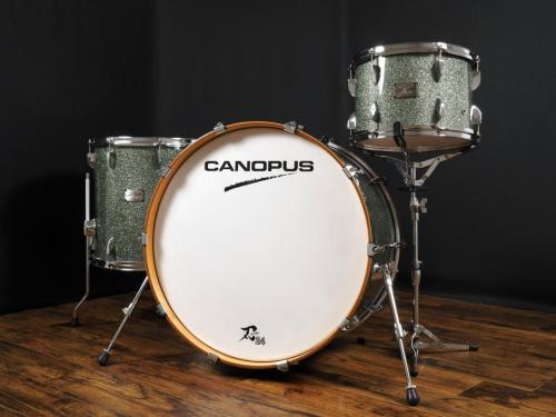 CANOPUS YAIBA II 24Kit  BD:24"x14"、FT:16"x16"、TT:13"x9"【タムスタンド付】【浜松の楽器店 SONIX・1Fドラム専門フロア】
