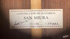 SAN MIURA(三浦隆志) 【値下げしました!】松・ローズウッド 1982年製(No.5・P・30A・3)_7