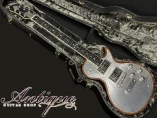 ZEMAITIS Custom Shop CS24MF Custom 2015 Metal Front w/Leaf Scroll Engraved /Select Mahogany "Excellent Clean"
