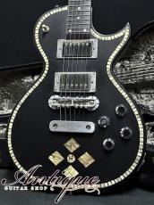 ZEMAITIS Custom Shop Superior Series CS24SU 2014 Black Pearl Diamond Full-Original "Gorgeous Inlay&Engraved"_2