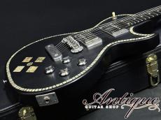 ZEMAITIS Custom Shop Superior Series CS24SU 2014 Black Pearl Diamond Full-Original "Gorgeous Inlay&Engraved"_6