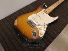 Fender 1973 STRATOCASTER Alder / Maple 3Tone Sunburst_9
