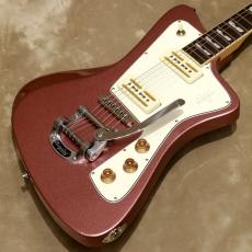 Baum Guitars Wingman - W with Tremolo, Burgundy Mist