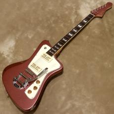 Baum Guitars Wingman - W with Tremolo, Burgundy Mist_2