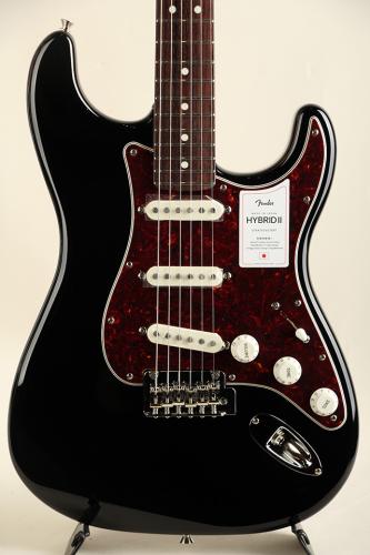 Fender Made in Japan Hybrid II Stratocaster RW Black【S/N JD25008085】