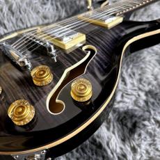 Sire Larry Carlton Q7 Hollow TBK (Transparent Black)_10