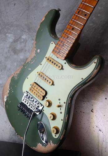 Fender Custom Shop Alley Cat Stratocaster Heavy Relic FRT / Faded Army Drab Green