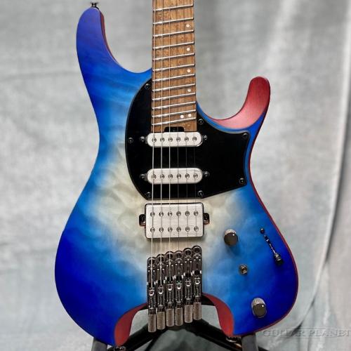 Ibanez QX54QM -BSM (Blue Sphere Burst Matte)- 【軽量2.27kg!】【Stainless Steel Frets】