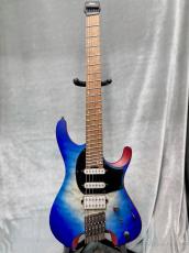 Ibanez QX54QM -BSM (Blue Sphere Burst Matte)- 【軽量2.27kg!】【Stainless Steel Frets】_2