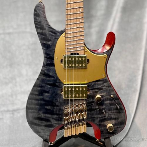 Ibanez MGFM10 Manuel Gardner Fernandes -Obsidian Black Low Gloss- 【Stainless Steel Frets】【軽量2.21kg!】