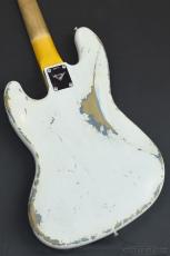 Fender Custom Shop MBS 1964 Jazz Bass Heavy Relic -Olympic White over Lake Placid Blue- by Austin Macnutt【4.14kg】_4