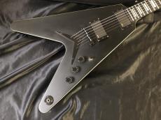 DEAN V Stealth Black Satin EMG_2