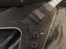 DEAN V Stealth Black Satin EMG_3