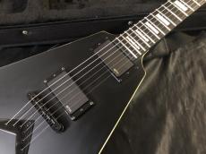 DEAN V Stealth Black Satin EMG_5