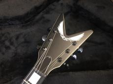 DEAN V Stealth Black Satin EMG_7