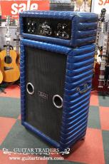 Kustom 1970's K-200B 1 Stack Blue Sparkle Covering_3