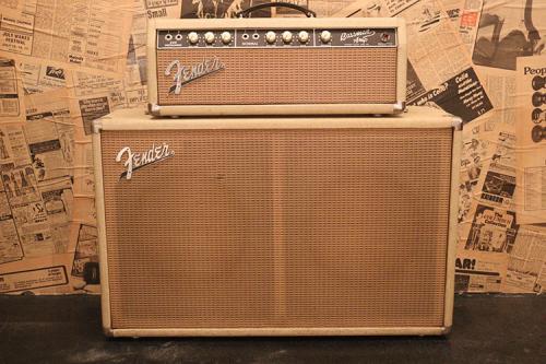 Fender 1963 Bassman "Piggyback with White Torex